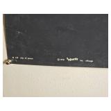 1970 Insanity Inc. ?Ship of Peace? Blacklight Poster ? 24?36