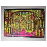 Vintage ?The Palace? Blacklight Poster ? 22?28