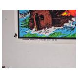 Vintage ?Encounter at Sea? Blacklight Poster ? 22?35