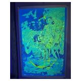 Vintage 1970s ?Astarte? Blacklight Poster by A. Sirkia ? 23?35