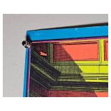 1970 Funky Features ?The Harbor? Blacklight Poster ? 20?33