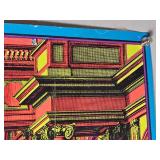 1970 Funky Features ?The Harbor? Blacklight Poster ? 20?33