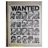 1973 ?WANTED ? Watergate Figures Apprehended? Poster ? 23?29