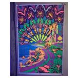 1969 Celestial Arts ?New Horizons? Blacklight Poster ? J. Parker ? 23"?35"