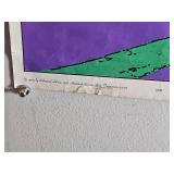 1969 Celestial Arts ?New Horizons? Blacklight Poster ? J. Parker ? 23"?35"