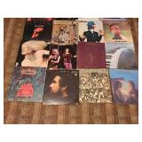 Classic Rock & Folk Vinyl LP Record Collection ? Ozzy, Cream, Ted Nugent, Moody Blues & More