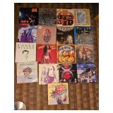Classic Rock & Folk Vinyl LP Record Collection ? Ozzy, Cream, Ted Nugent, Moody Blues & More