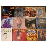 Classic Rock & Folk Vinyl LP Record Collection ? Ozzy, Cream, Ted Nugent, Moody Blues & More