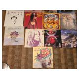 Classic Rock & Folk Vinyl LP Record Collection ? Ozzy, Cream, Ted Nugent, Moody Blues & More
