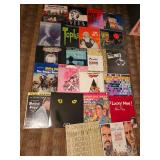 Vintage Soundtrack & Showtune Vinyl Record Collection ? Cats, West Side Story, Peter Gunn, Camelot