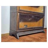 Antique Viking Stacking Barrister Bookcase ? Oak 3-Section ? 34"W