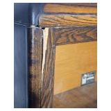 Antique Viking Stacking Barrister Bookcase ? Oak 3-Section ? 34"W