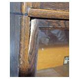 Antique Viking Stacking Barrister Bookcase ? Oak 3-Section ? 34"W