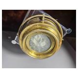 Antique Kelvin Bottomley & Baird Brass Ship Compass