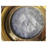 Antique Kelvin Bottomley & Baird Brass Ship Compass