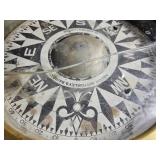 Antique Kelvin Bottomley & Baird Brass Ship Compass