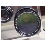 Canon AE-1 Program 35mm SLR Film Camera with 3 Lenses ? 28mm, 50mm, and 75?300mm Vivitar Zoom