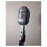 Electro-Voice 647A ?Cardyne I? Vintage Microphone on Cast Iron Stand