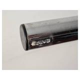 Modern Chrome & Glass Minimalist Coffee Table