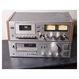 Sony Stereo Cassette Deck TC-K4 + Sony FM/AM Receiver STR-V4S
