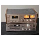 Sony Stereo Cassette Deck TC-K4 + Sony FM/AM Receiver STR-V4S