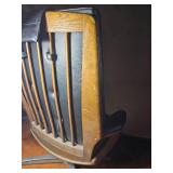 Heywood-Wakefield Swivel Lounge Chair