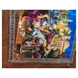 Lebanese Woven Wall Tapestry ? Hookah Lounge Scene