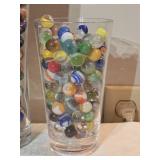 Large Assorted Vintage Glass Marbles ? Mixed Colors & Styles (Approx. Multi-Pound Lot)