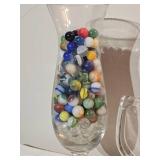 Large Assorted Vintage Glass Marbles ? Mixed Colors & Styles (Approx. Multi-Pound Lot)