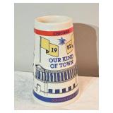 1982 Budweiser ?Chicago ? Our Kind of Town? Limited Edition Stadium Stein