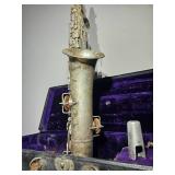 Vintage Buescher "True Tone" Low Pitch Alto Saxophone - Silver Finish - Ser. #230555 - With Case & Accessories