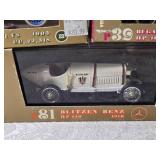 Die Cast Model Cars - 1:43 - Blumm - Ferrari / Maserati / Parigi / Bugatti / Darracq / Renault / Benz