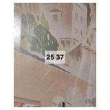 Framed Vintage-Style Racing Poster Ð ÒMonaco 8 Aout 1937Ó