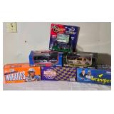 NASCAR Die Cast Model Cars Ð 1:24 & 1:64 Ð Revell / Action / WinnerÕs Circle Ð Dale Earnhardt #3 Wheaties, Goodwrench Plus, Bass Pro, Wrangler, ACDelco Monte Carlo (1997Ð1999) + 1:64 Victory Donu
