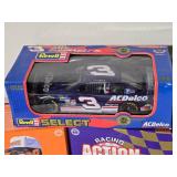 NASCAR Die Cast Model Cars Ð 1:24 & 1:64 Ð Revell / Action / WinnerÕs Circle Ð Dale Earnhardt #3 Wheaties, Goodwrench Plus, Bass Pro, Wrangler, ACDelco Monte Carlo (1997Ð1999) + 1:64 Victory Donu