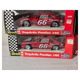 NASCAR Die Cast Model Cars Ð 1:24 Ð Racing Champions / Revell / Action Ð Invica-Shield #91 Trickle (1999), TropArtic #66 Trickle (1991), STP #43 Hamilton (1996), Pennzoil #1 Park (1998), NAPA #1 Pa