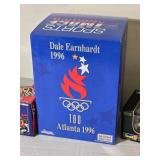 NASCAR Die Cast Model Cars - 1:24 - Racing Champions / Action / Sports Image - Quality Care Ford Taurus #88 Dale Jarrett / Bass Pro Shops Chevrolet Monte Carlo #3 Dale Earnhardt / Atlanta Olympics Che