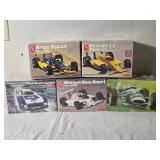 IndyCar & IMSA Racing Model Kit Lot Ð 5 Kits (AMT, Monogram, MPC)