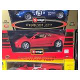 Ferrari Die Cast Model Cars Ð 1:18 Ð Burago / Jouef Evolution / EagleÕs Race / Chrono Ð 250 Le Mans (1965), 360 Modena (1999), 330 P4 Daytona (1967), 250 GTO Õ64, 250 GT SWB (1961), 512 Berlinett