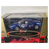 Ferrari Die Cast Model Cars Ð 1:18 Ð Burago / Jouef Evolution / EagleÕs Race / Chrono Ð 250 Le Mans (1965), 360 Modena (1999), 330 P4 Daytona (1967), 250 GTO Õ64, 250 GT SWB (1961), 512 Berlinett