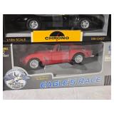 Ferrari Die Cast Model Cars Ð 1:18 Ð Burago / Jouef Evolution / EagleÕs Race / Chrono Ð 250 Le Mans (1965), 360 Modena (1999), 330 P4 Daytona (1967), 250 GTO Õ64, 250 GT SWB (1961), 512 Berlinett