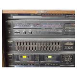 Technics Component Stereo System Rack Ð SL-L24 / SU-V95 / SH-8029 / RS-T25 + CD Changer
