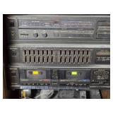 Technics Component Stereo System Rack Ð SL-L24 / SU-V95 / SH-8029 / RS-T25 + CD Changer