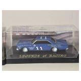 NASCAR Die Cast Model Cars - 1:43 - Legends of Racing - Chevrolet Malibu #72 Benny Parsons (1973) / Ford Galaxie #11 Ned Jarrett (1965) / Ford Galaxie #41 Curtis Turner (1965) / Chrysler 300B Buck Bak