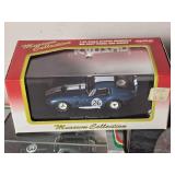 Die Cast Model Cars - 1:43 - Top Model / Model Box / Kyosho / Ixo / Bang - Ferrari 340 Mexico / AC Shelby Cobra / Ford MK IV Le Mans (1967) / Porsche 356 Coupe (1952) / Shelby Cobra Daytona
