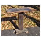 Weathered Arts & Crafts Wood Table
