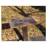 Weathered Arts & Crafts Wood Table