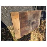 Weathered Arts & Crafts Wood Table