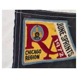 SCCA Chicago Region Racing Checkered Flag Ð 1972 Patch