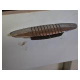 Vintage Metal Kitchen Cabinet Set with Stainless Countertop